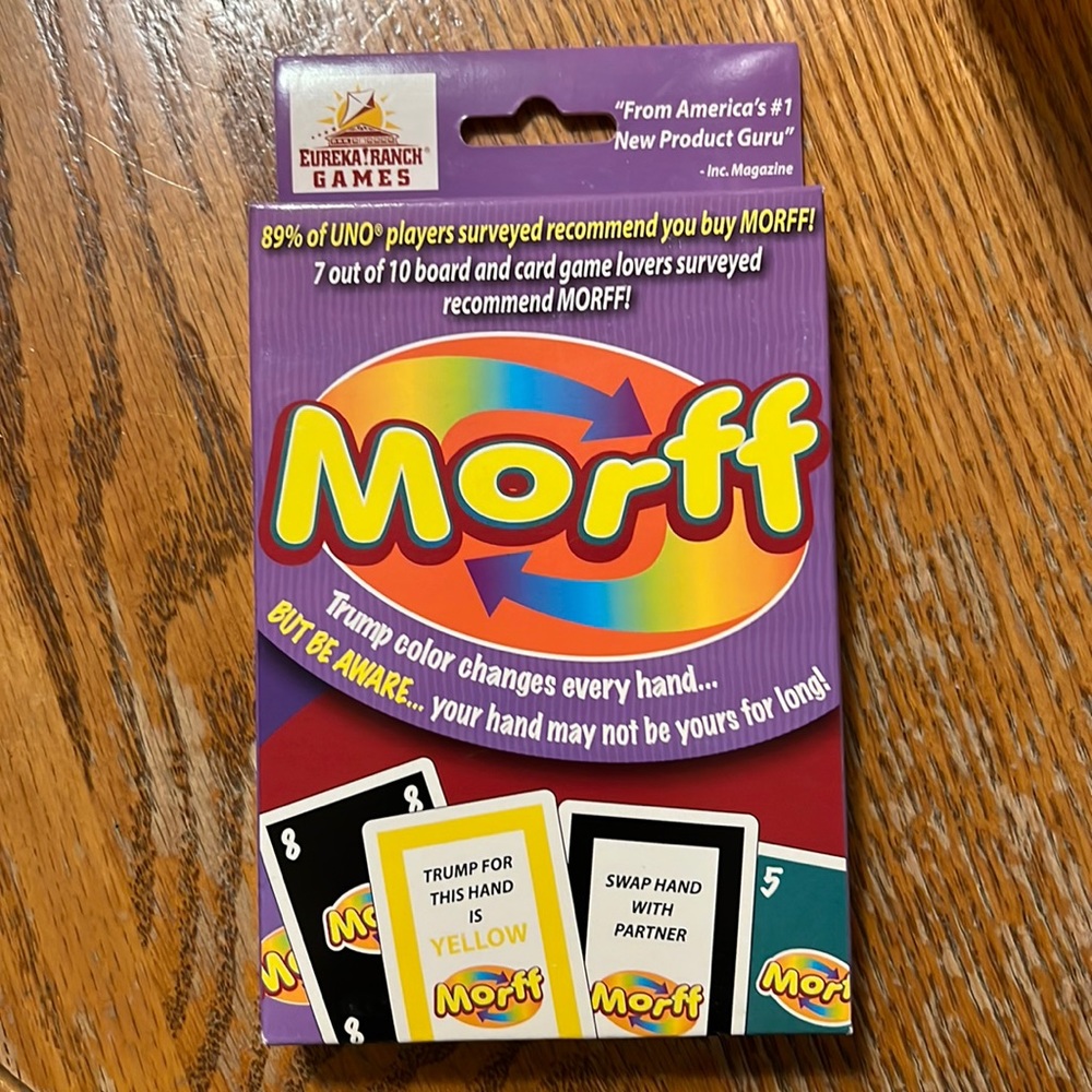 Morff “The constantly changing card game”